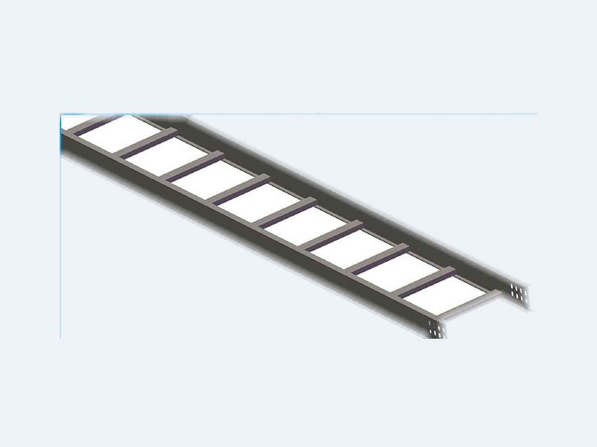 Dark powder coated ladder tray – YITORCH cable tray supplier